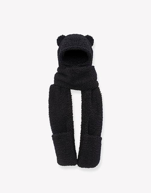3 In 1 Bear Plush Hat - Huakoa