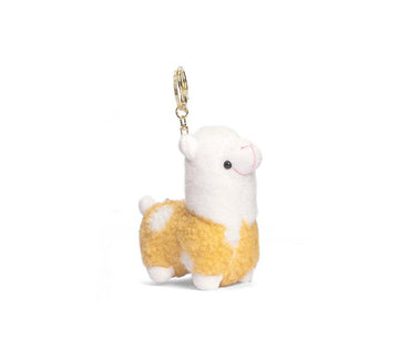 Cute Plush Alpaca Keyring - Huakoa