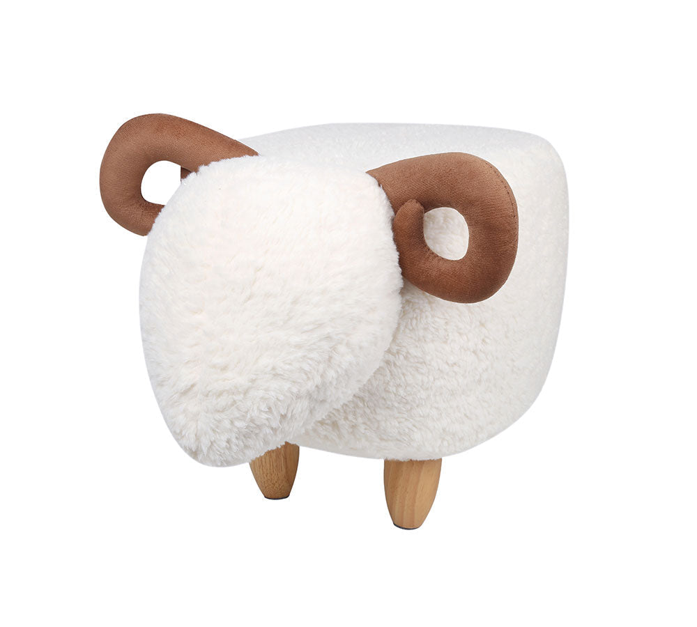 Ottoman Soft Sheep Pouffe