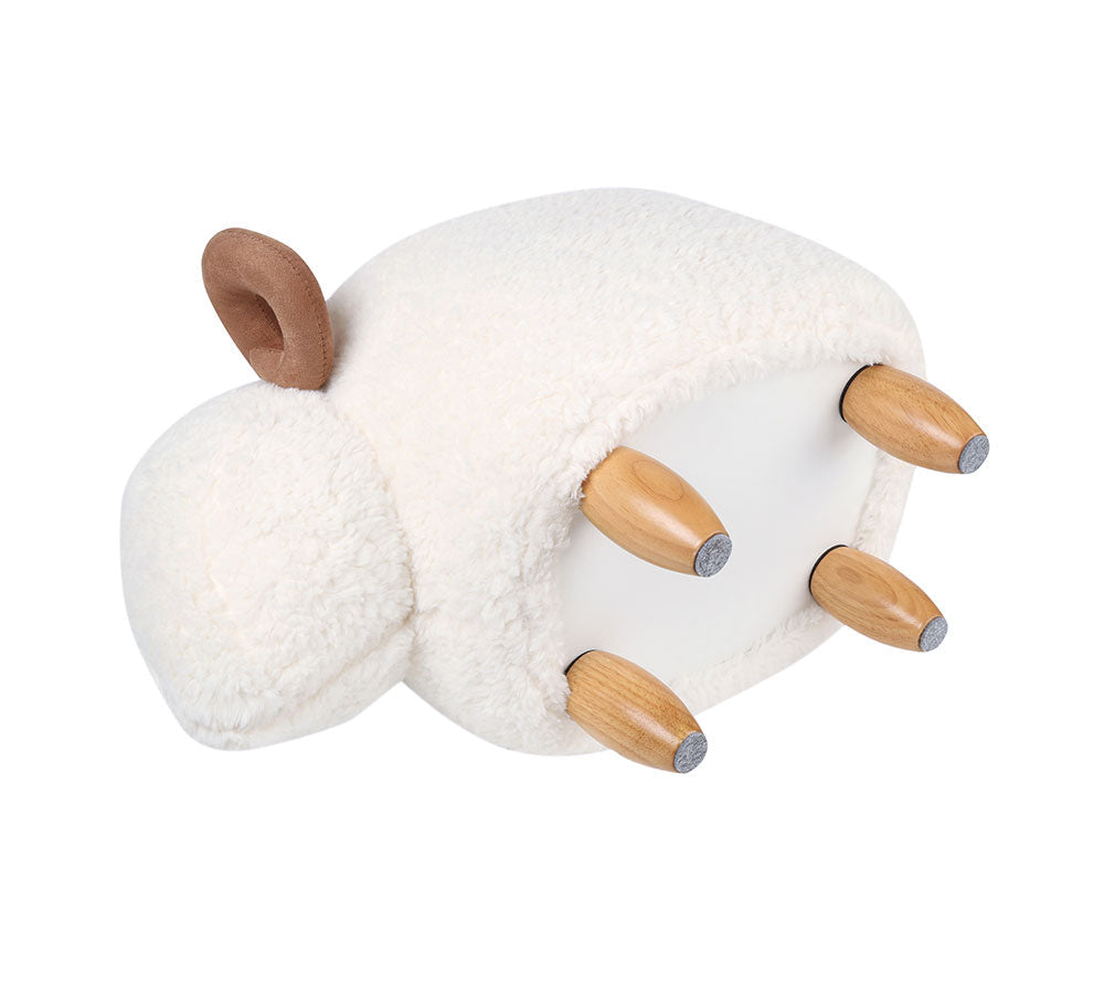 Ottoman Soft Sheep Pouffe